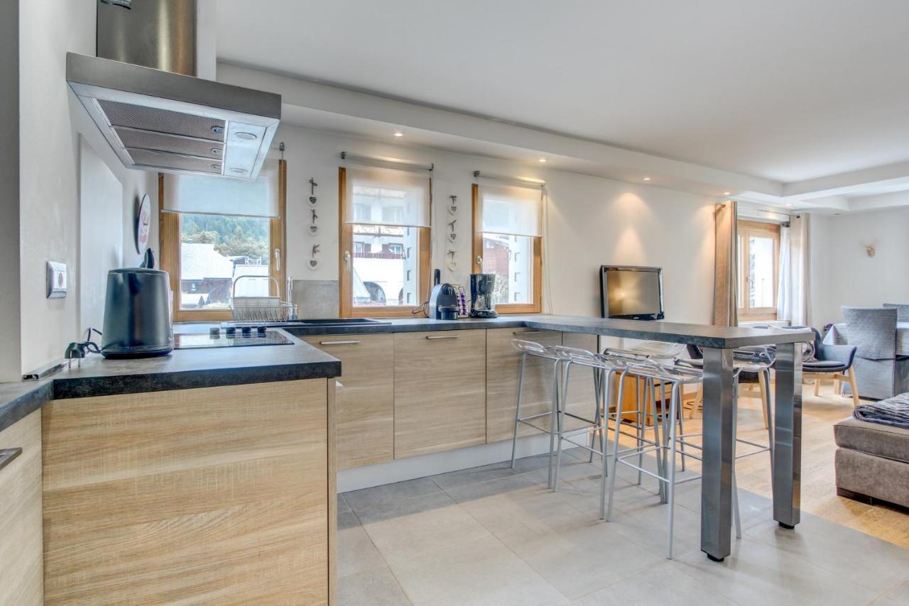 Ferienwohnung Les Berberis Morzine Exterior foto